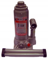 Домкрат бутылочный 3 т , h 194-372 мм //MATRIX