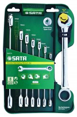 Набор ключей SATA трещоточных 08007 А